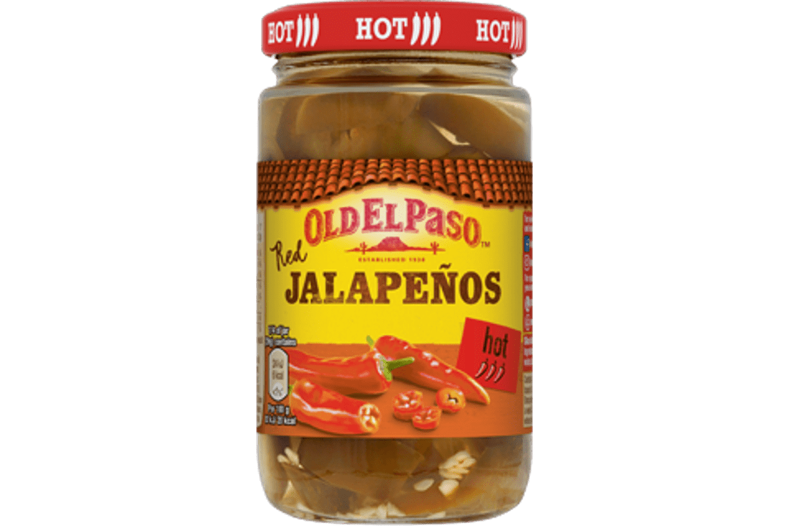 Red Jalapeños Mexican Food Old El Paso